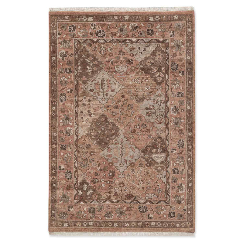 Alokikh Hand Knotted Woollen And Viscose Rug