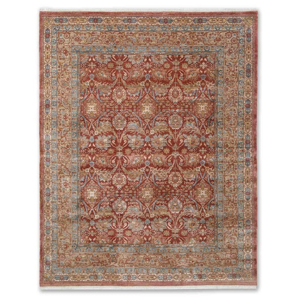 Bhairavi Hand Knotted Woollen And Silk Rug