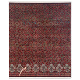 Gulzar Hand Knotted Woollen And Silk Rug by JJ Valaya