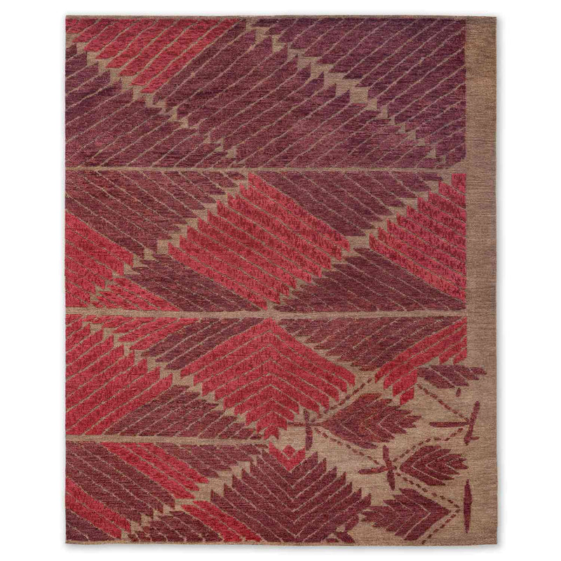 Pankhuri Hand Knotted Woollen Rug By Abraham And Thakore