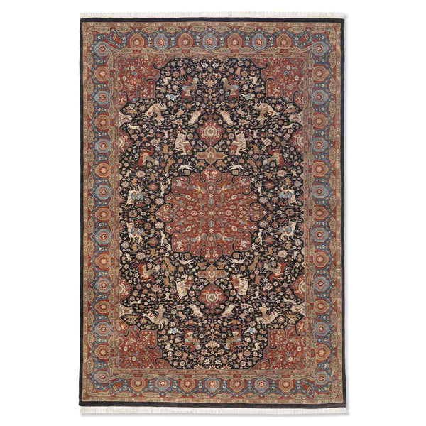 Tabrizee-K Hand Knotted Woollen Rug