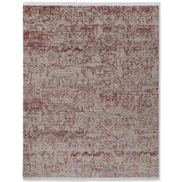 Abiha-X Hand Knotted Woollen And Viscose Rug