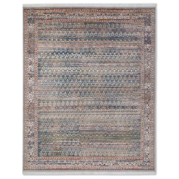 Vrinda Hand Knotted Woollen And Silk Rug by JJ Valaya