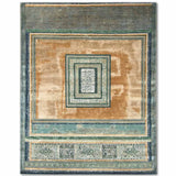 Mughal Maze Hand Knotted Woollen And Silk Rug