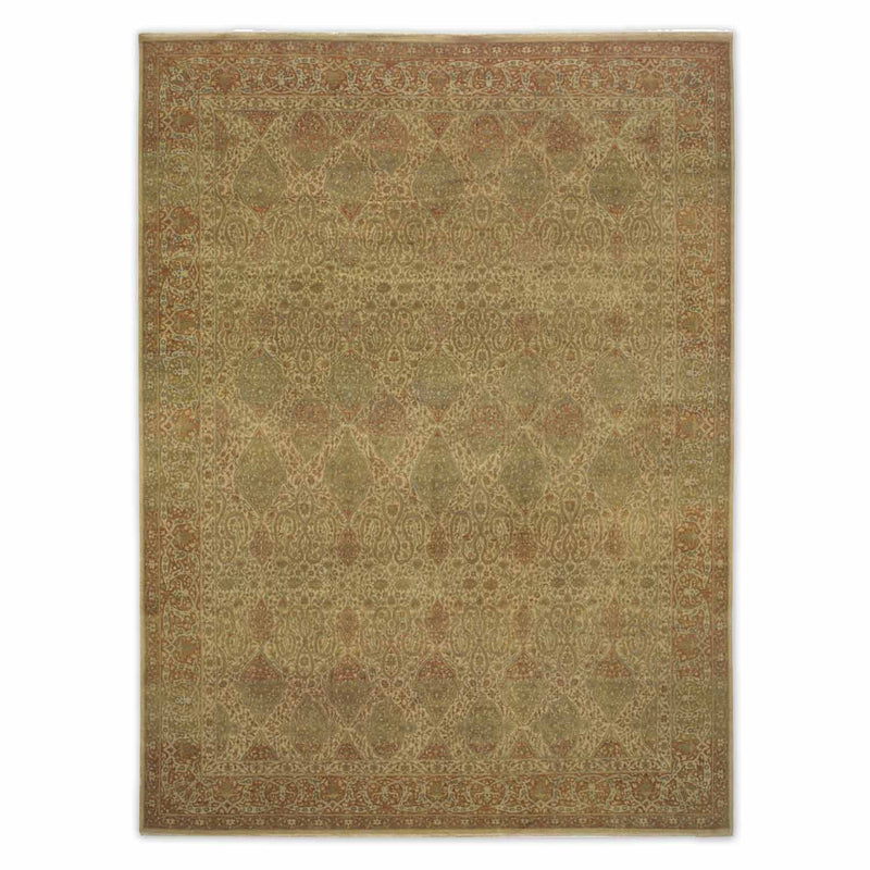 Tabriiz Cloudband Hand Knotted Woollen Rug