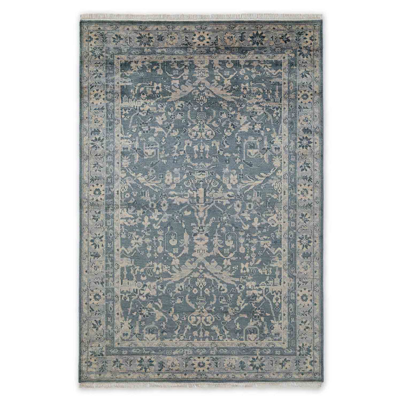 Lily Fields Rug Hand Knotted Woollen  Rug