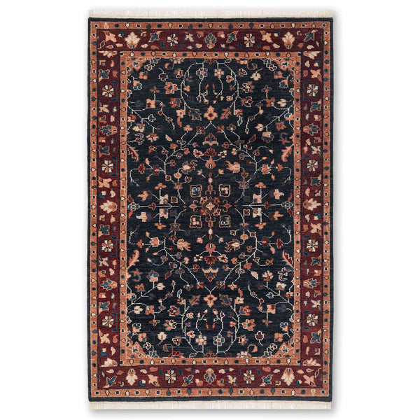 Siyah Hand Knotted Woollen Rug