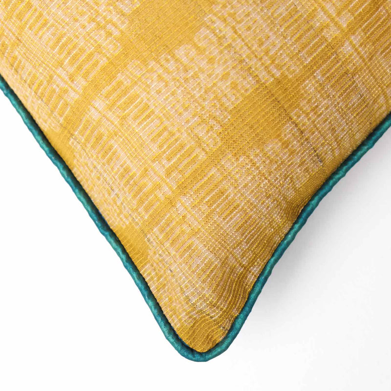Rajenza Tassar Silk Digital Printed Cushion Cover By Mariella Ienna