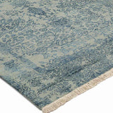 Fontaine Hand Knotted Woollen And Viscose Rug