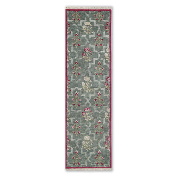 Surmaya Hand Knotted Woollen Runner