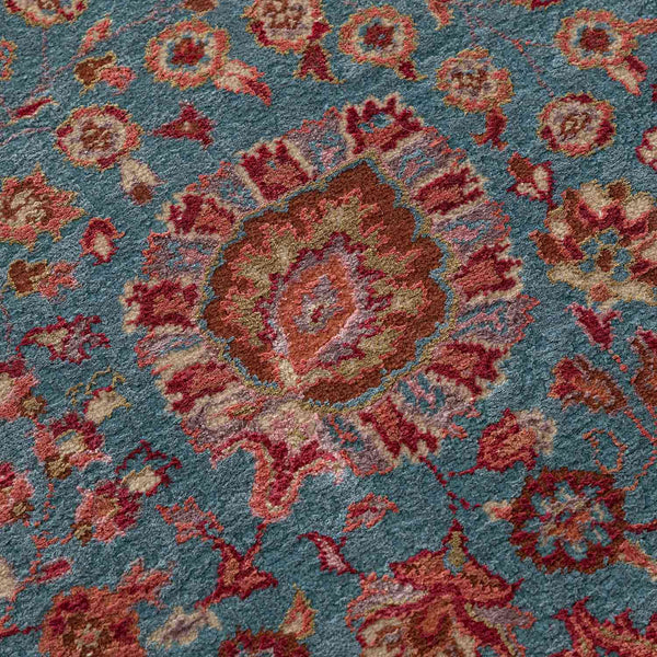 Vasylie Cosmos Hand Knotted Woollen And Silk Rug