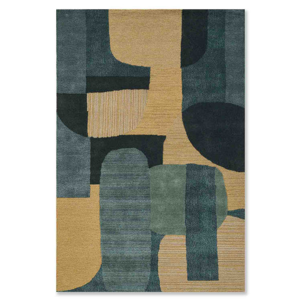 Karim Hand Tufted Woollen And Viscose Rug