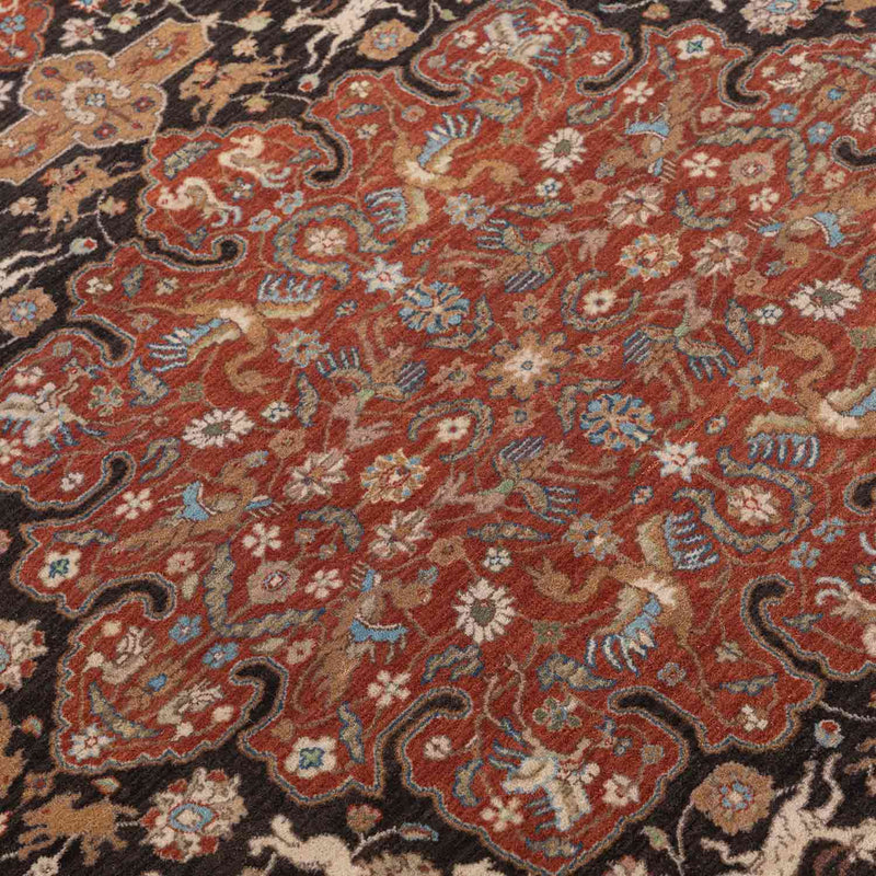 Tabrizee-K Hand Knotted Woollen Rug