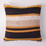 Honeybun Hand Woven Striped Cotton Cushion Cover