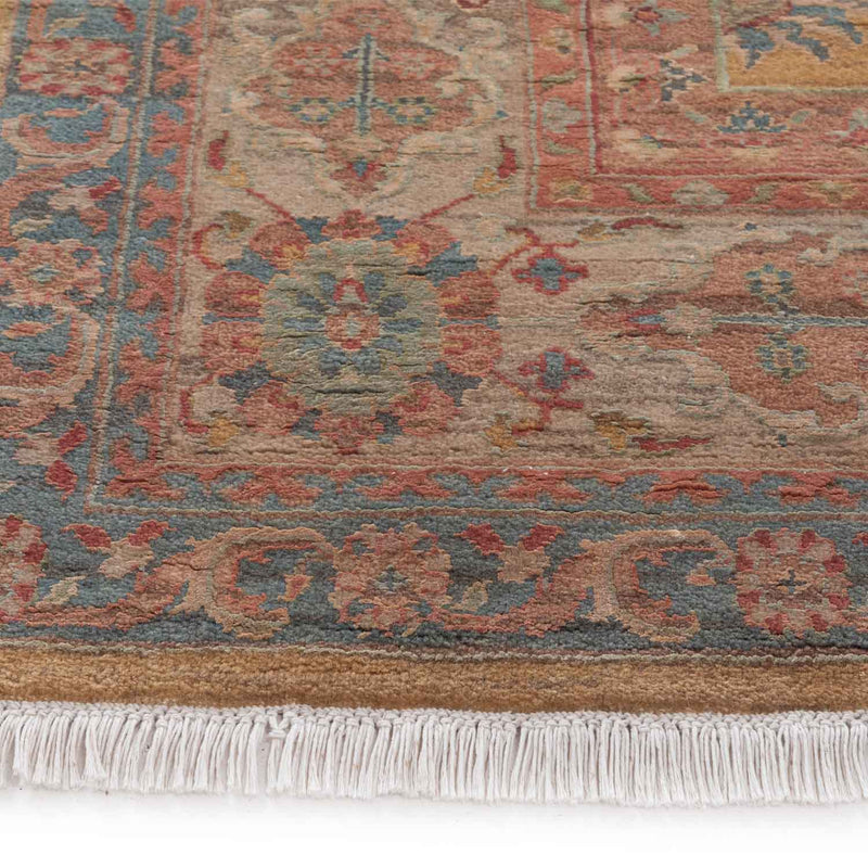 Angar Hand Knotted Woollen And Silk Rug