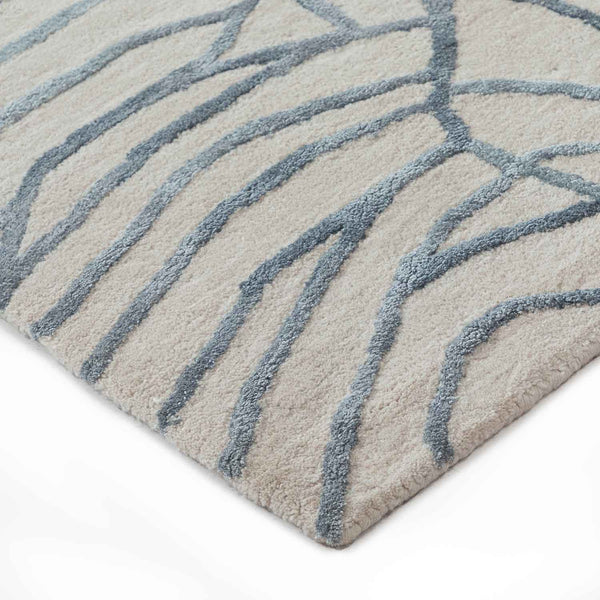Ustica Hand Tufted Woollen And  Viscose Rug By Mariella Ienna
