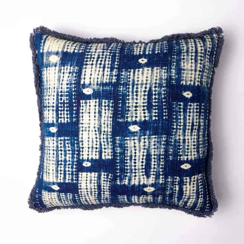 Neelam cotton slub digital printed cushion cover