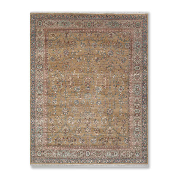 Angar Hand Knotted Woollen And Silk Rug