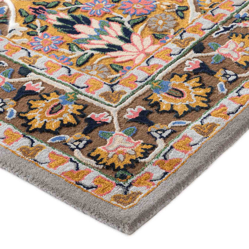 Zariyaa Hand Tufted Woollen And Viscose Rug