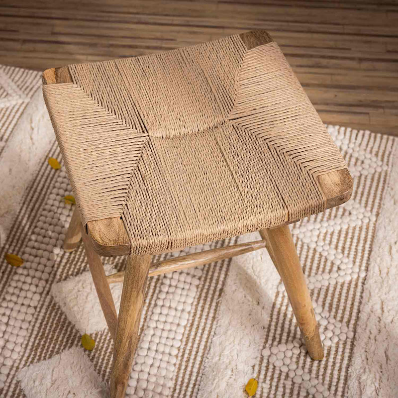 Dora Hand Woven Stool