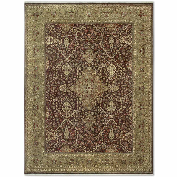 Tabriz Hand Knotted Woollen Rug