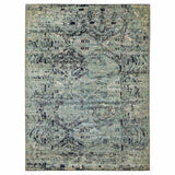 Bluebk Hand Knotted Woollen Rug